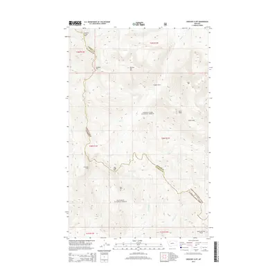 2014 Map of Crescent Cliff, 2014 Print