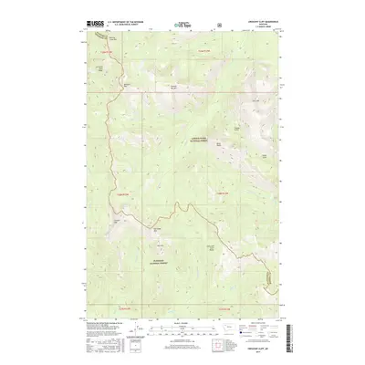 2017 Map of Crescent Cliff, 2017 Print