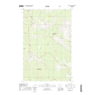 2020 Map of Crescent Cliff, 2020 Print