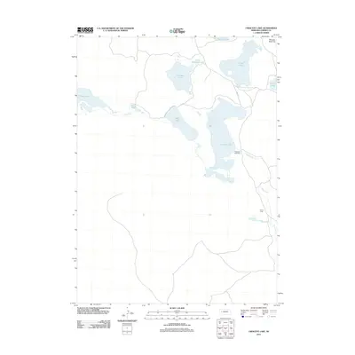2011 Map of Crescent Lake, 2011 Print
