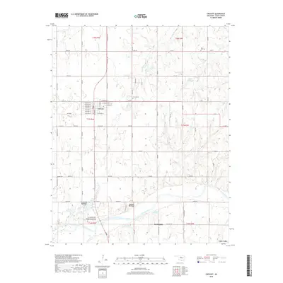 2018 Map of Crescent, 2018 Print