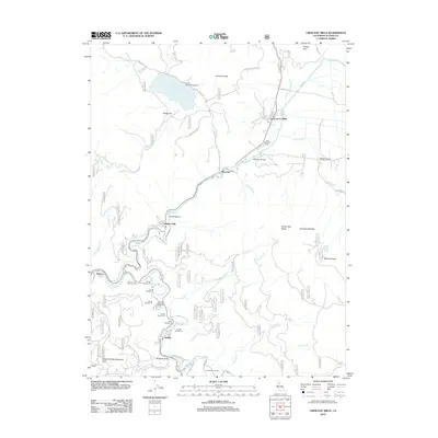 2012 Map of Crescent Mills, 2012 Print