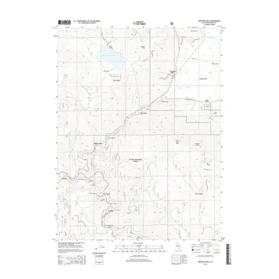 2015 Map of Crescent Mills, 2015 Print