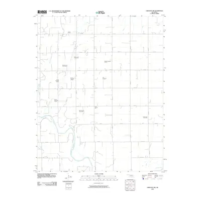 2009 Map of Crescent NW, 2009 Print