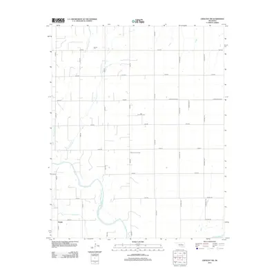 2012 Map of Crescent NW, 2012 Print