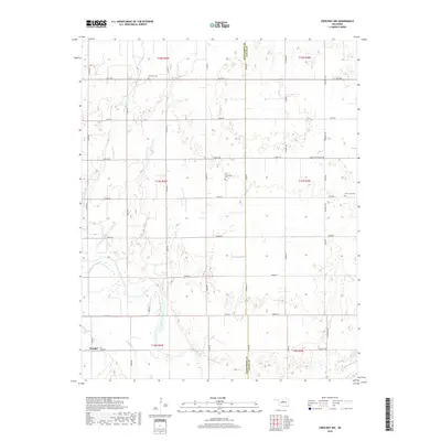 2018 Map of Crescent NW, 2018 Print