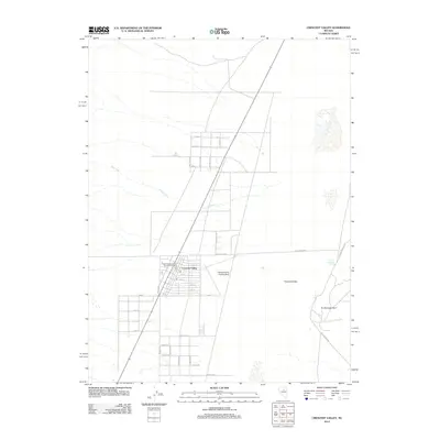 2012 Map of Crescent Valley, 2012 Print