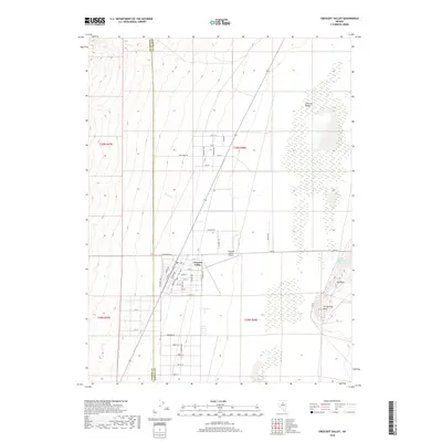 2018 Map of Crescent Valley, 2018 Print