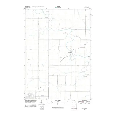 2010 Map of Cresco NE, 2010 Print