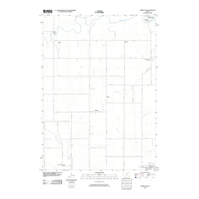 2010 Map of Cresco NW, 2010 Print