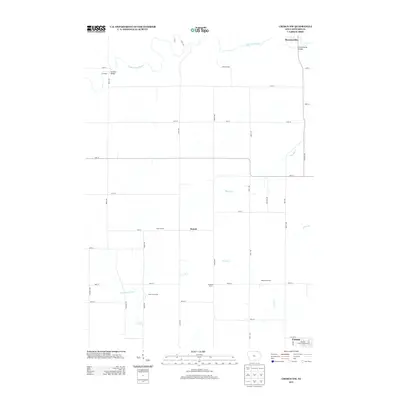 2013 Map of Cresco NW, 2013 Print