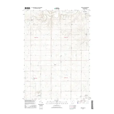 2015 Map of Cresco NW, 2015 Print