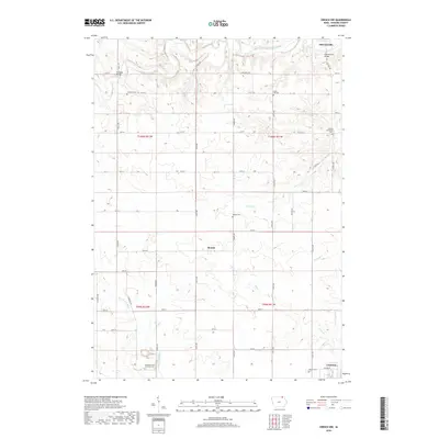 2018 Map of Cresco NW, 2018 Print