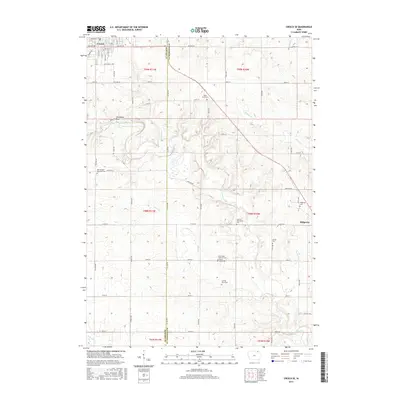 2015 Map of Cresco SE, 2015 Print