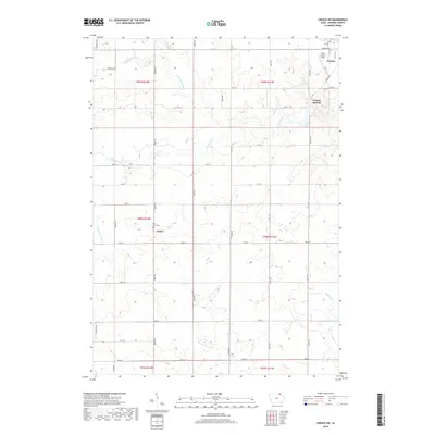2018 Map of Cresco SW, 2018 Print