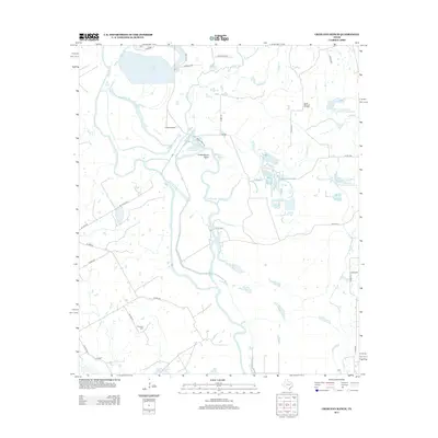 2012 Map of Creslenn Ranch, 2012 Print