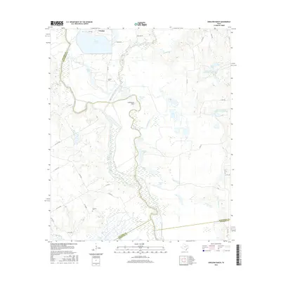 2016 Map of Creslenn Ranch, 2016 Print