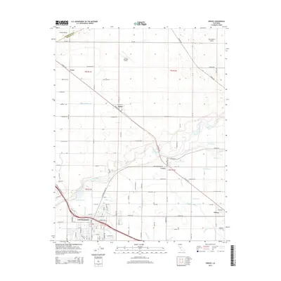 2015 Map of Cressey, 2015 Print