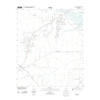 2013 Map of Cresson, 2013 Print