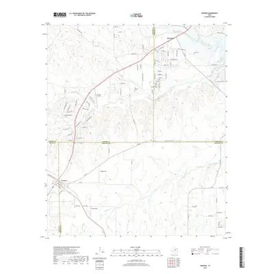 2019 Map of Cresson, 2019 Print