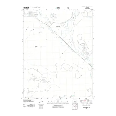 2011 Map of Crested Butte, 2011 Print