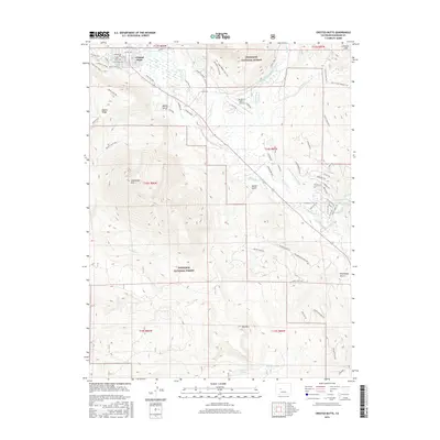 2016 Map of Crested Butte, 2016 Print