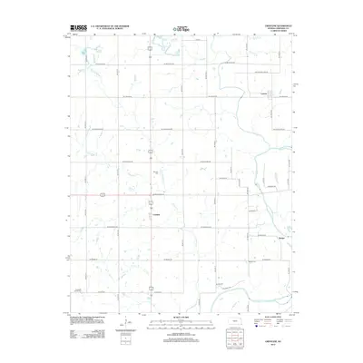 2012 Map of Crestline, 2012 Print