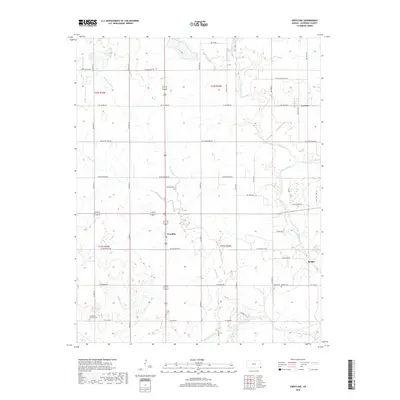 2018 Map of Crestline, 2018 Print