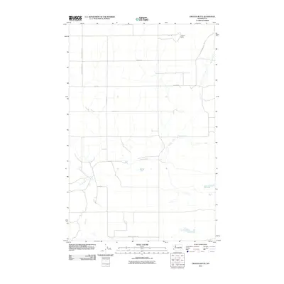 2011 Map of Creston Butte, 2011 Print