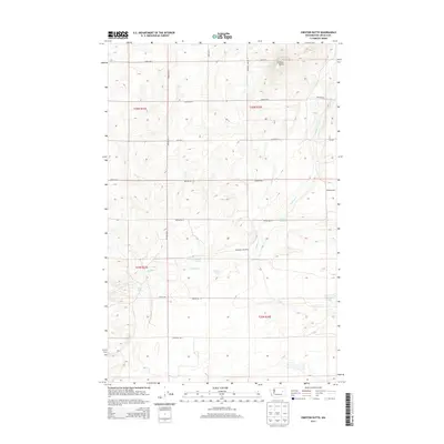 2013 Map of Creston Butte, 2013 Print