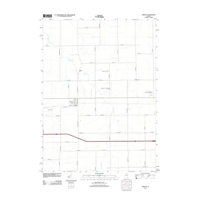 2012 Map of Creston, 2012 Print