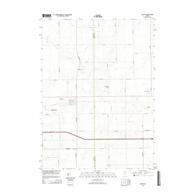 2015 Map of Creston, 2015 Print