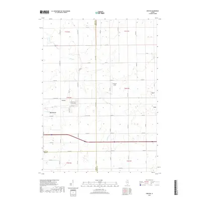 2018 Map of Creston, 2018 Print