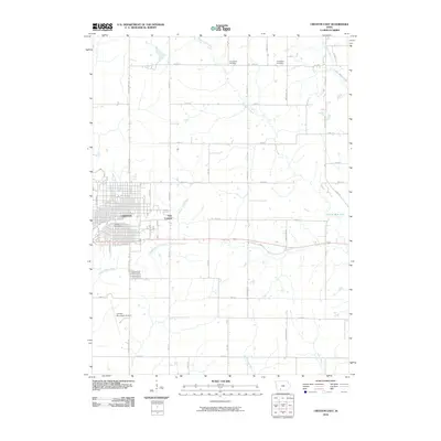 2010 Map of Creston East, 2010 Print