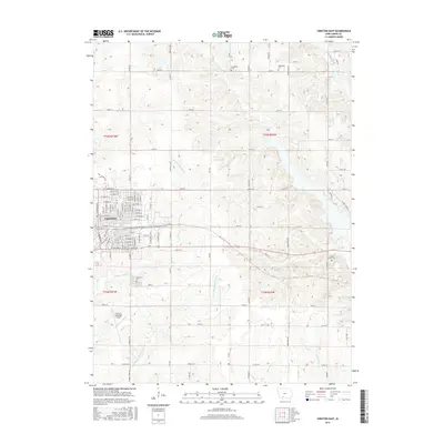 2015 Map of Creston East, 2015 Print