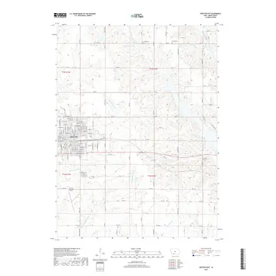2018 Map of Creston East, 2018 Print