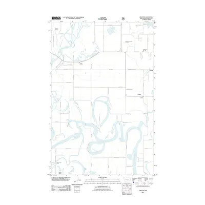 2011 Map of Creston, 2011 Print