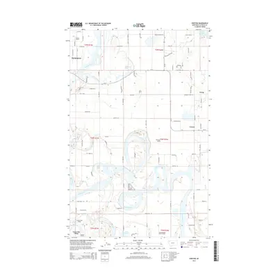 2014 Map of Creston, 2014 Print