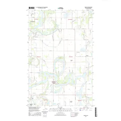 2017 Map of Creston, 2017 Print