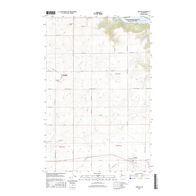 2017 Map of Creston, 2017 Print