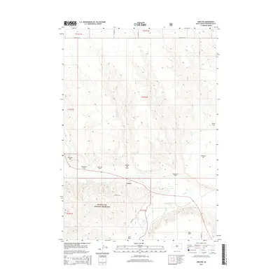 2015 Map of Creston, 2015 Print
