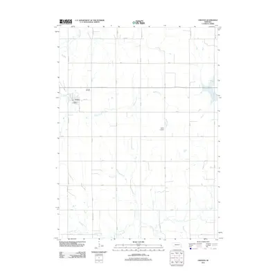 2011 Map of Creston, 2011 Print