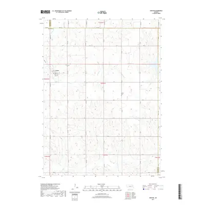 2017 Map of Creston, 2017 Print