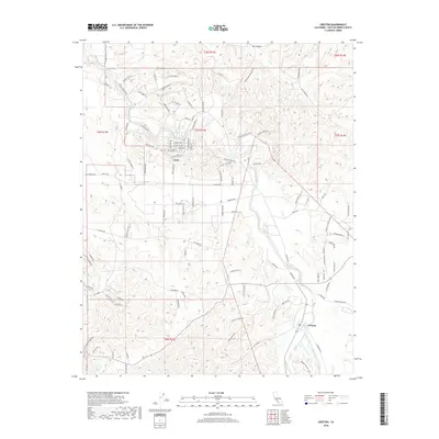 2018 Map of Creston, 2018 Print