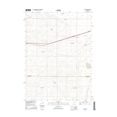 2015 Map of Creston, 2015 Print