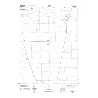 2010 Map of Creston, 2010 Print