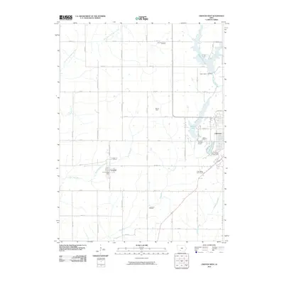 2010 Map of Creston West, 2010 Print