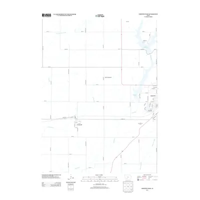 2013 Map of Creston West, 2013 Print
