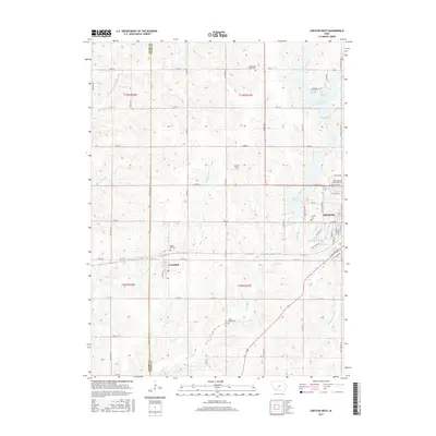 2015 Map of Creston West, 2015 Print