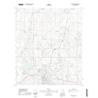 2021 Map of Crestview North, 2021 Print